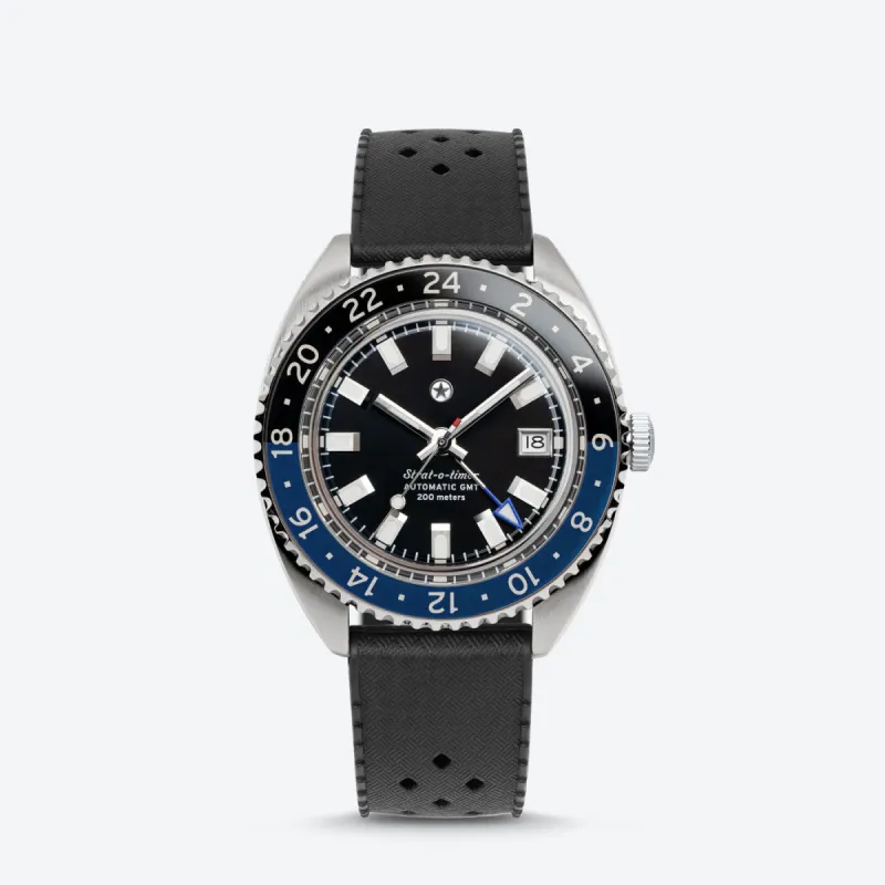 Strat-o-timer GMT: Dark Night sold by Jack Mason Brand