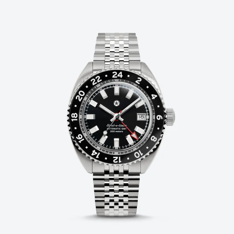 Strat-o-timer GMT: Black Tie sold by Jack Mason Brand