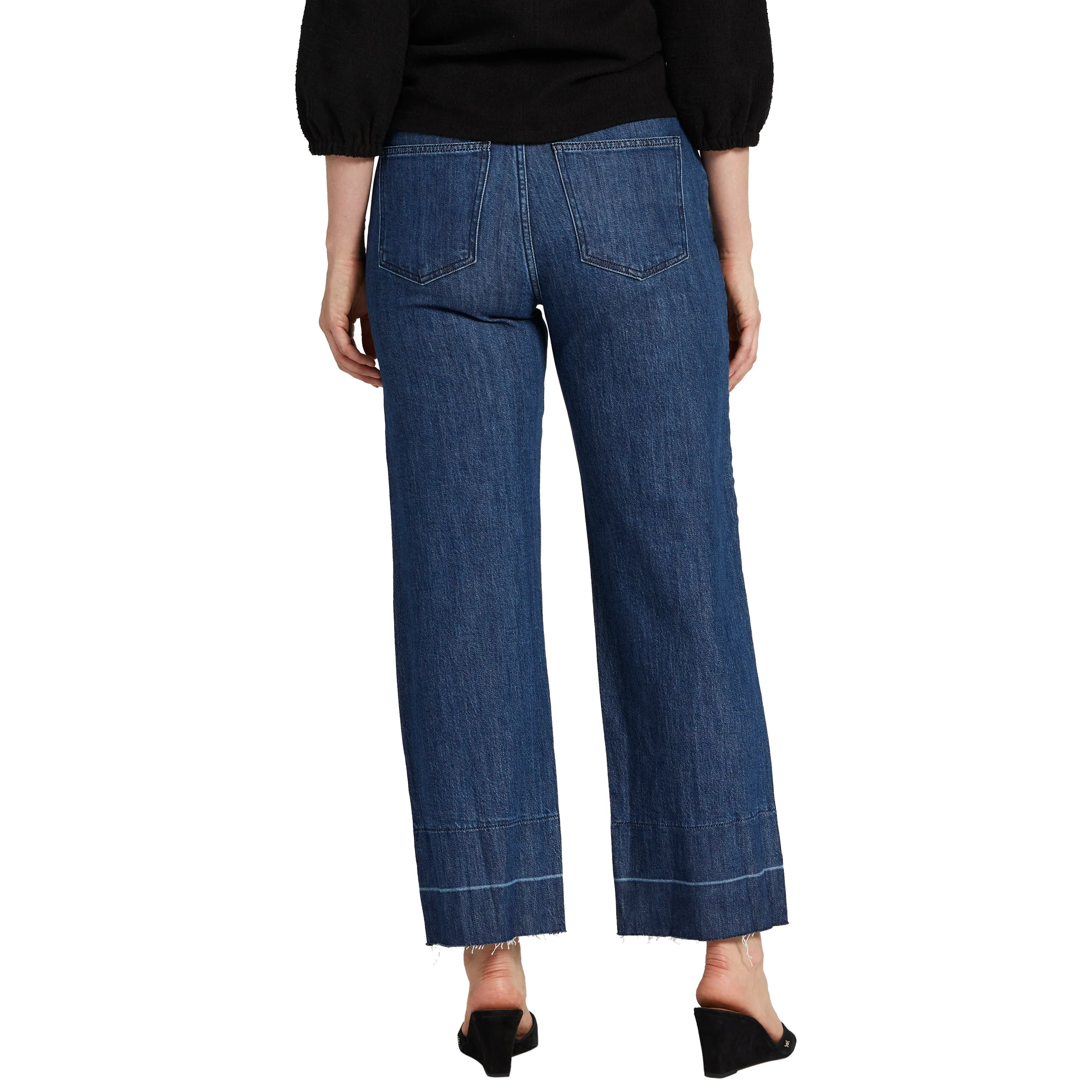 Sophia Mid Rise Wide Leg Jeans Petite sold by Jag Jeans product image thumbnail 2