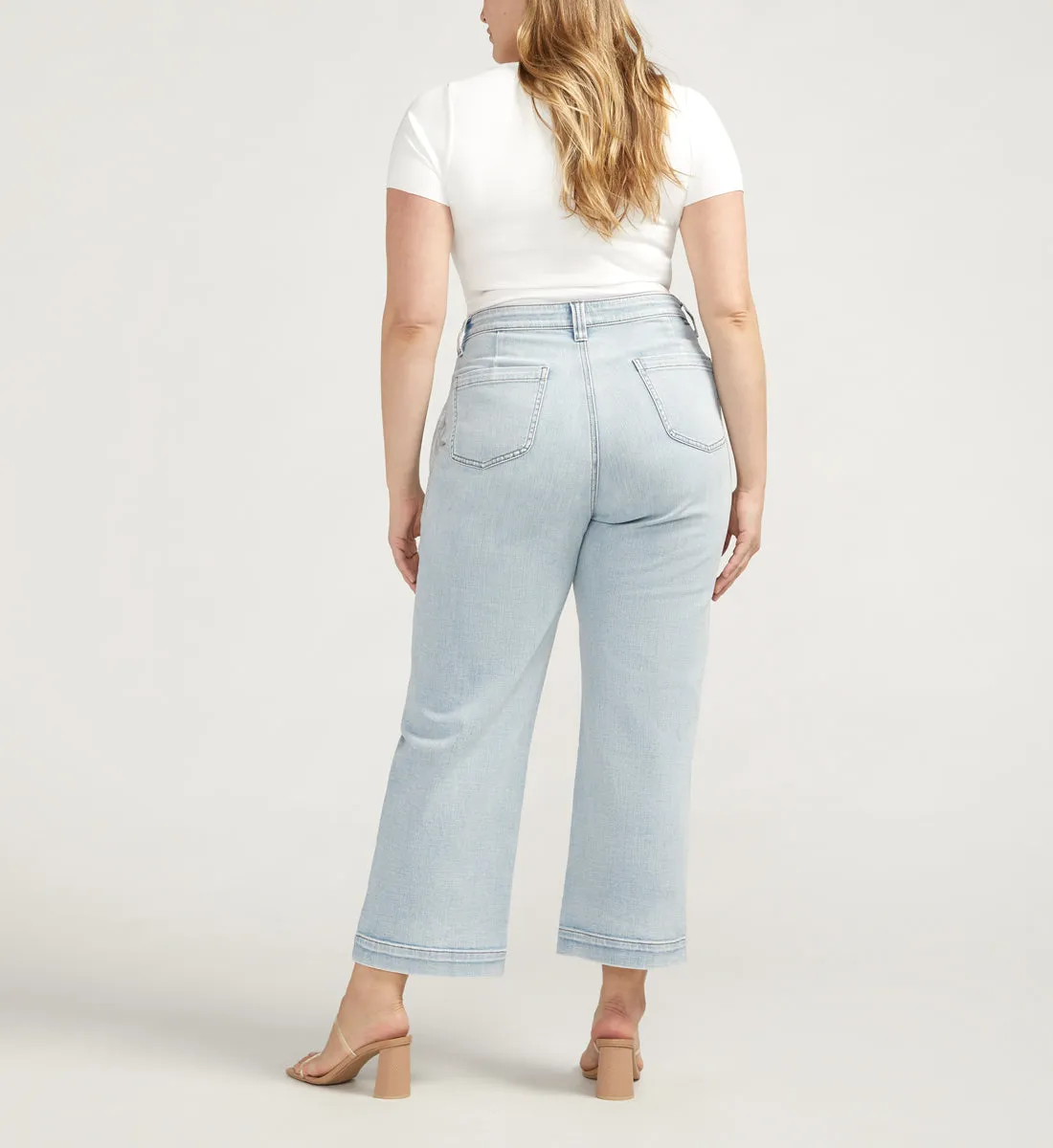 Sophia High Rise Wide Leg Cropped Jeans Plus Size sold by Jag Jeans product image thumbnail 2