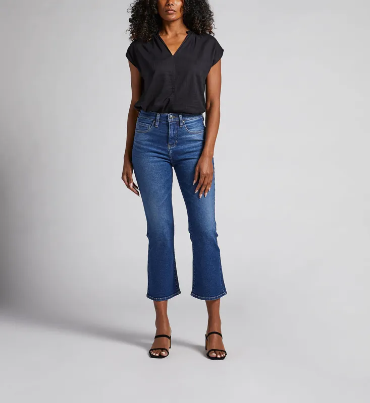 Phoebe High Rise Cropped Bootcut Jeans sold by Jag Jeans