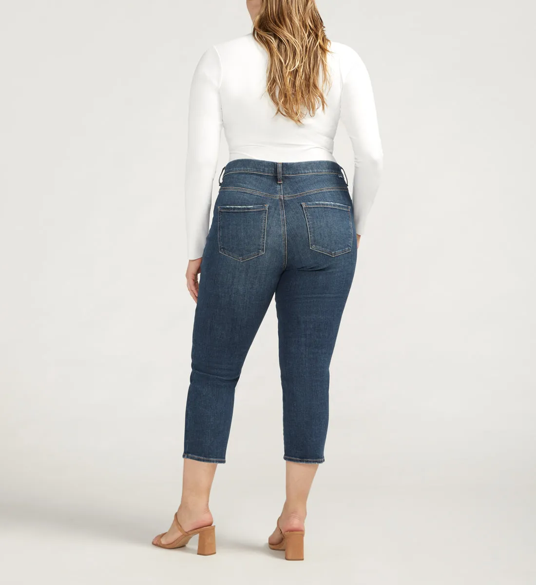 Maya Mid Rise Capris Plus Size sold by Jag Jeans product image thumbnail 2