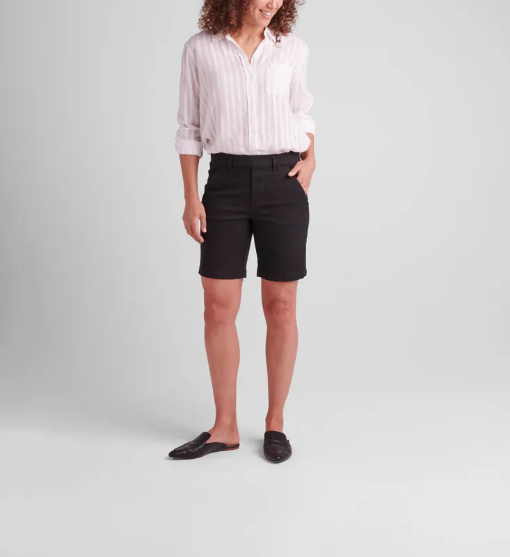 Maddie Mid Rise 8" Pull-On Short sold by Jag Jeans