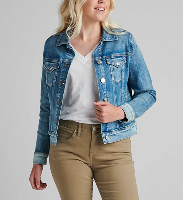 Kiara Classic Denim Jacket sold by Jag Jeans