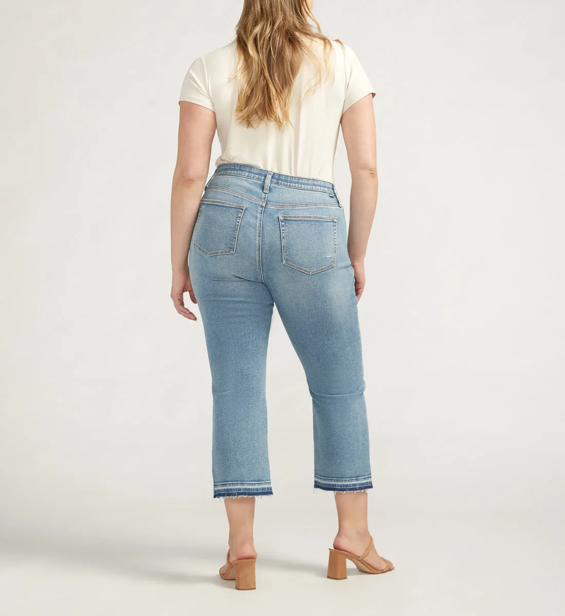 Eloise Mid Rise Cropped Bootcut Jeans Plus Size sold by Jag Jeans product image thumbnail 2