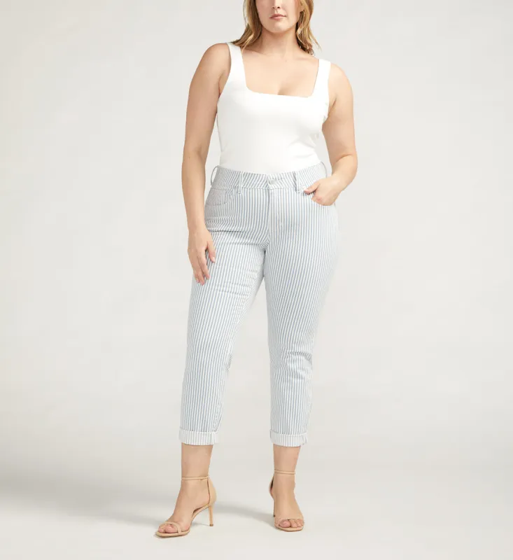 Carter Mid Rise Girlfriend Jeans Plus Size sold by Jag Jeans