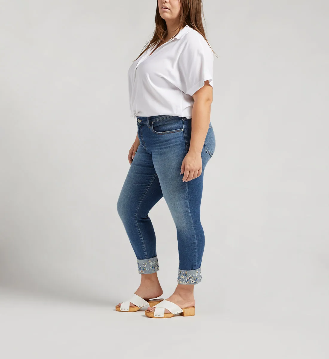 Carter Mid Rise Girlfriend Jeans Plus Size sold by Jag Jeans product image thumbnail 2