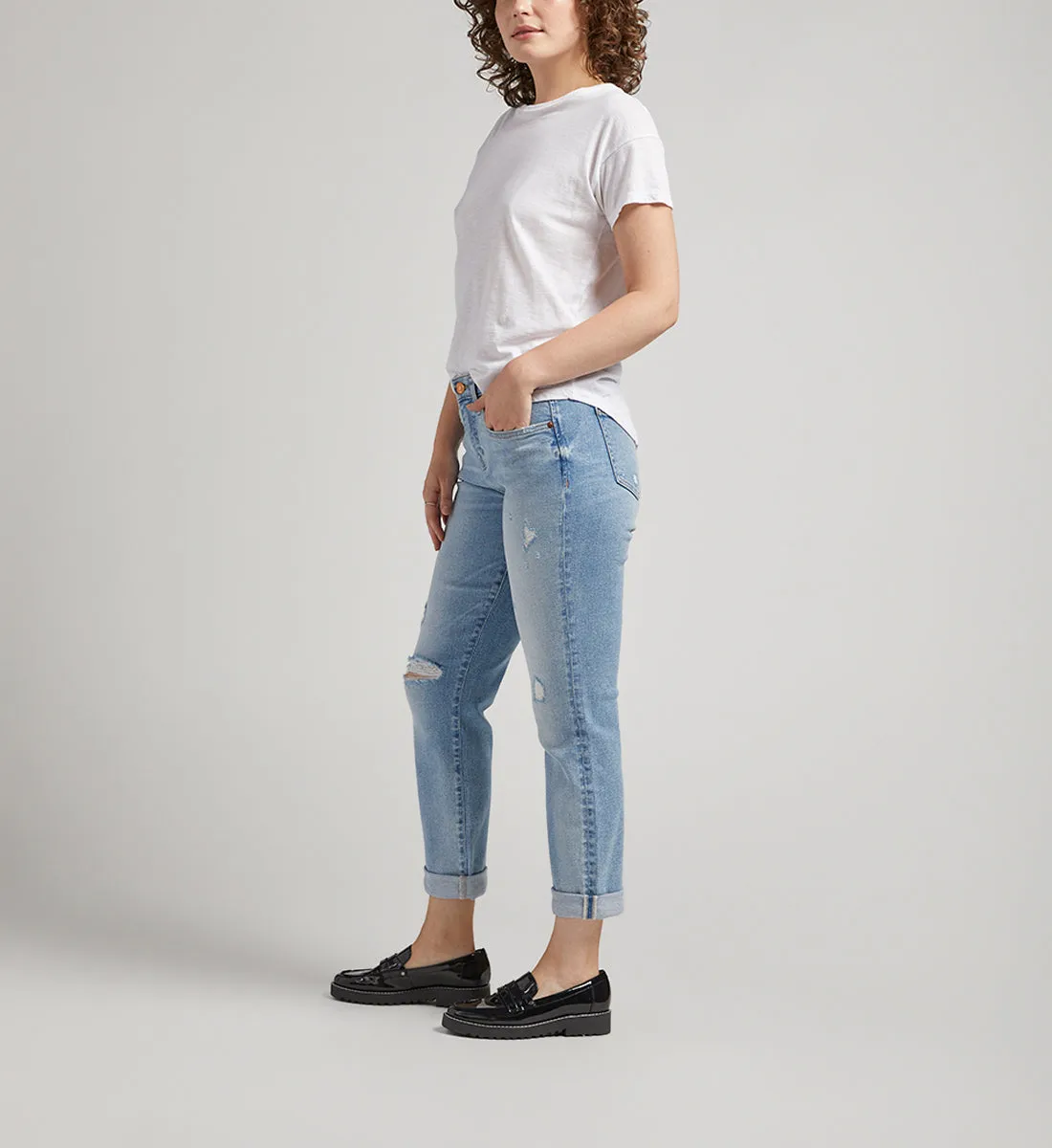 Carter Mid Rise Girlfriend Jeans sold by Jag Jeans product image thumbnail 4