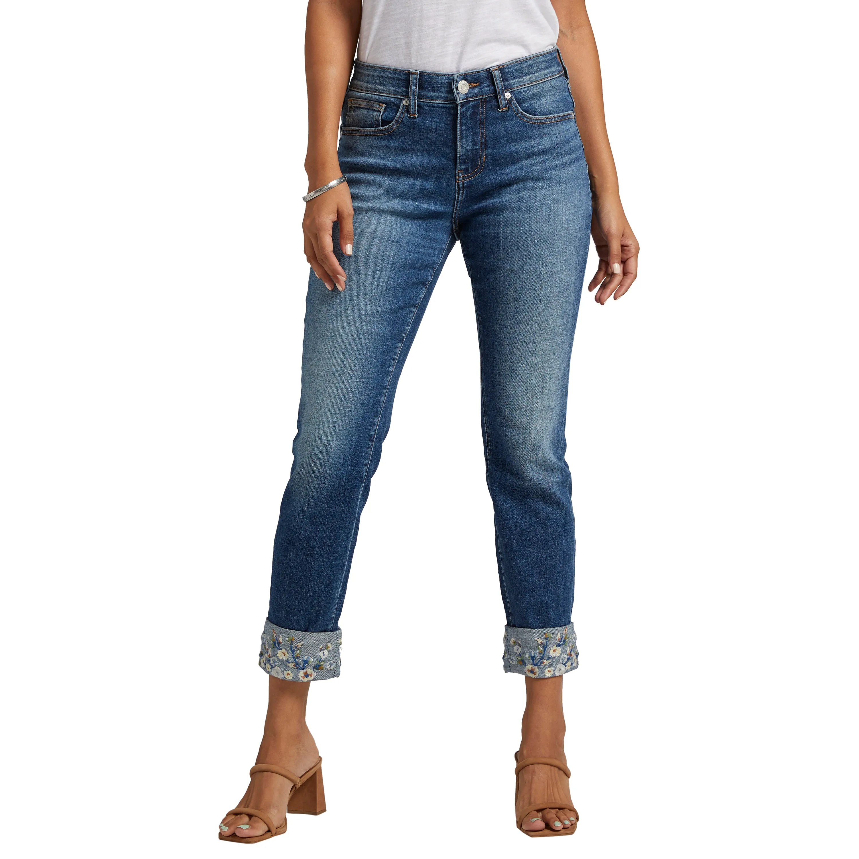 Carter Mid Rise Girlfriend Jeans sold by Jag Jeans