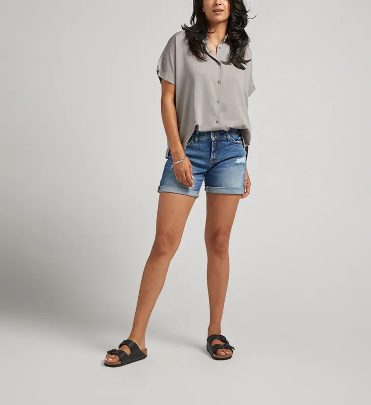 Alex Mid Rise 5-Inch Boyfriend Shorts sold by Jag Jeans