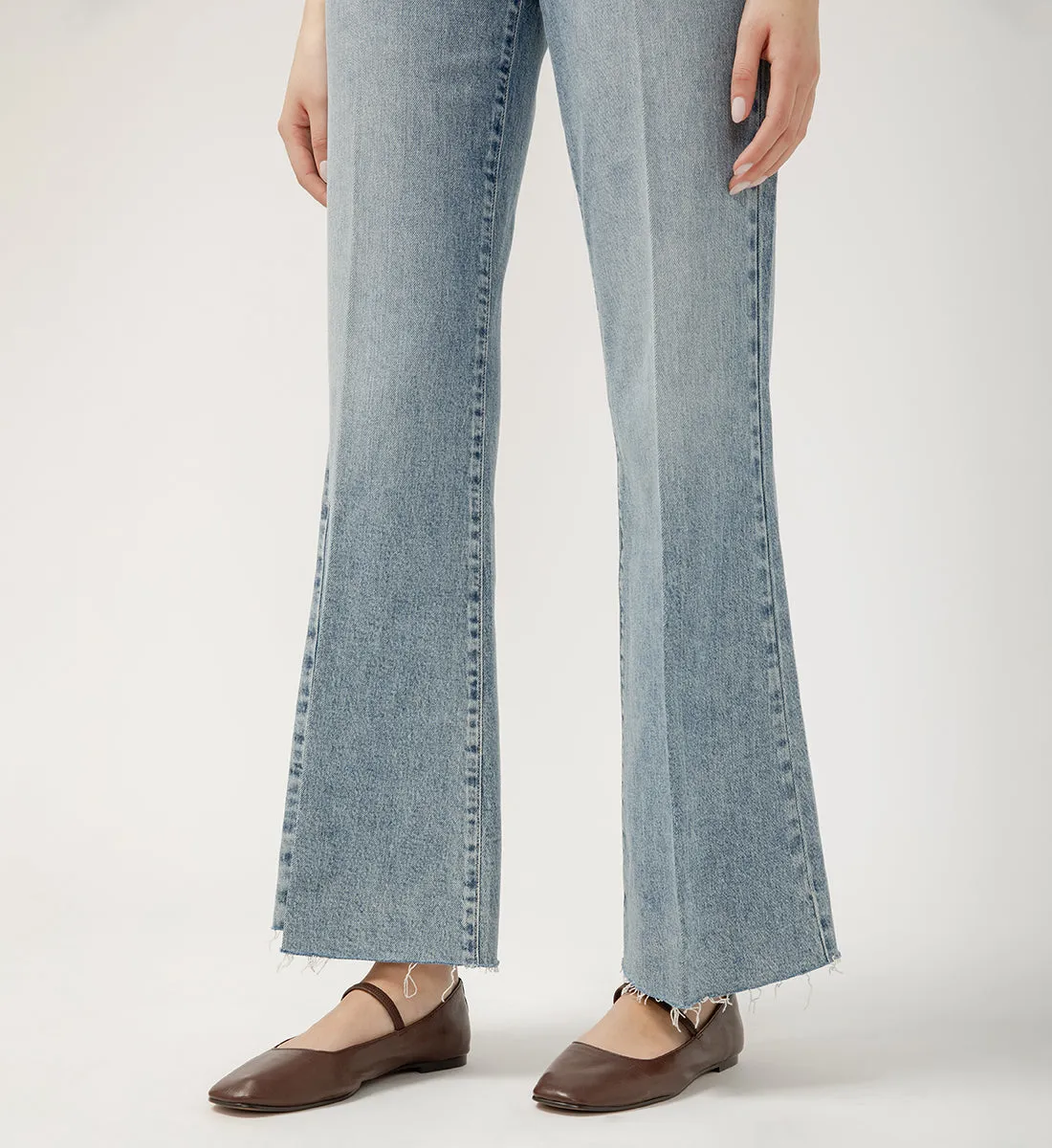 70s High Rise Wide Leg Jeans Seine Blue sold by Jag Jeans product image thumbnail 2