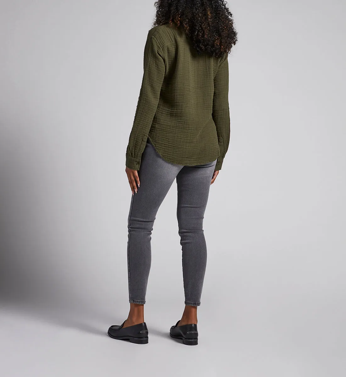 Textured Long-Sleeve Tunic sold by Jag Jeans product image thumbnail 5