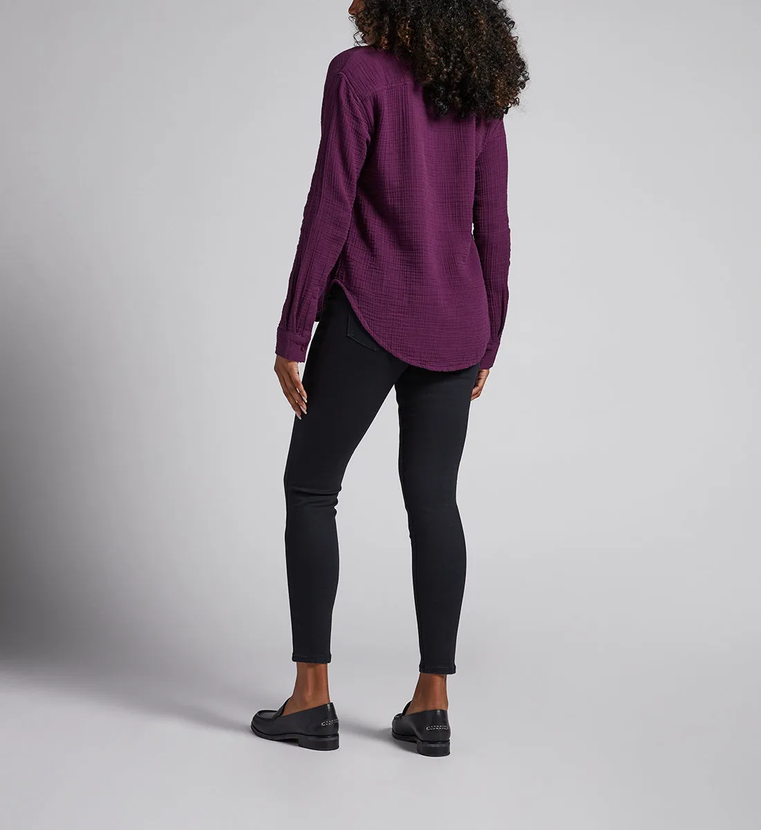 Textured Long-Sleeve Tunic sold by Jag Jeans product image thumbnail 2