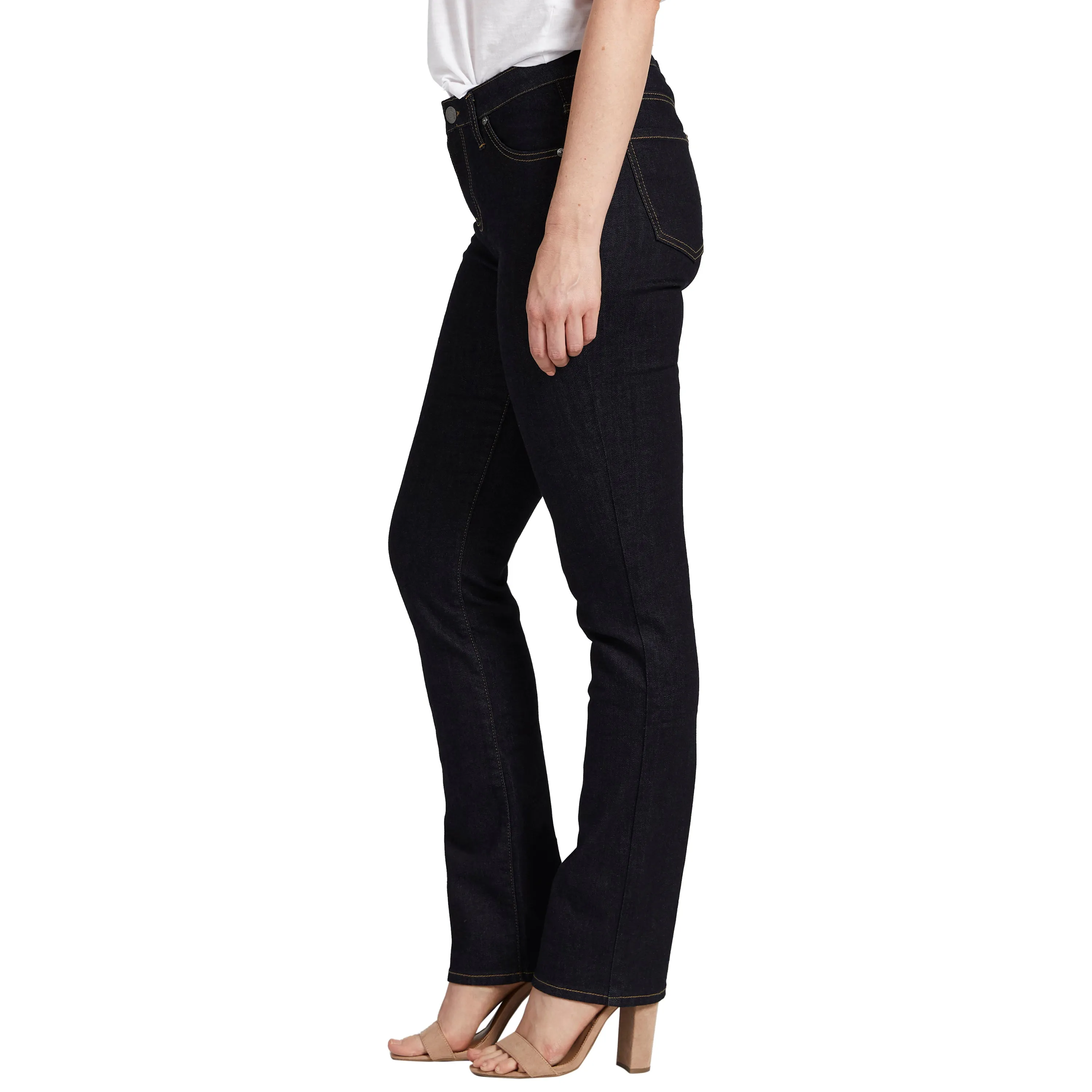 Ruby Mid Rise Straight Leg Jeans Petite sold by Jag Jeans product image thumbnail 3