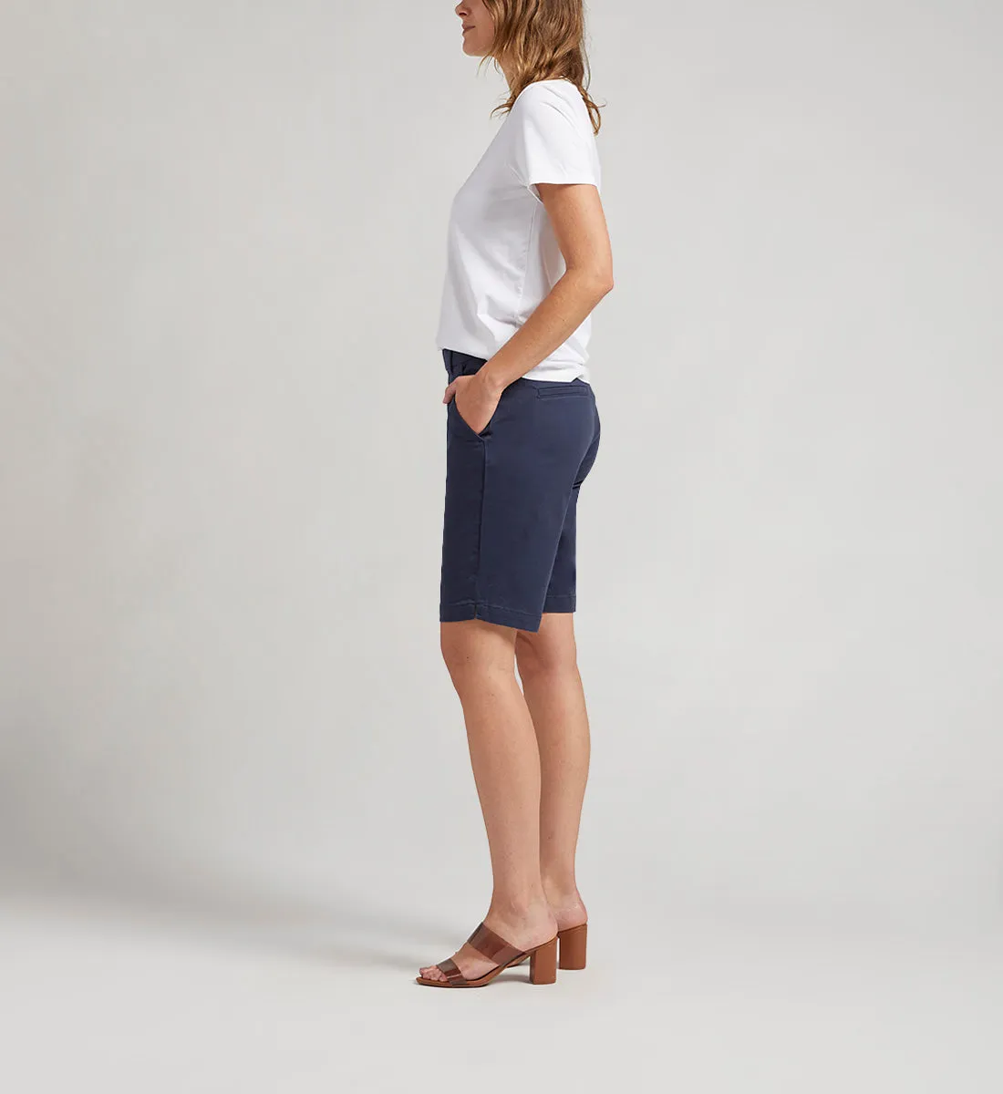 Maddie Mid Rise 10-Inch Shorts sold by Jag Jeans product image thumbnail 3