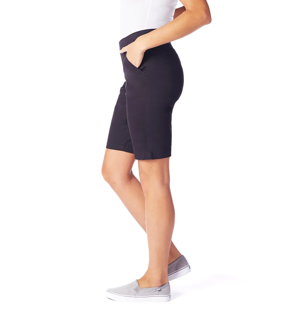 Gracie Mid Rise Bermuda Pull-On Short sold by Jag Jeans product image thumbnail 3