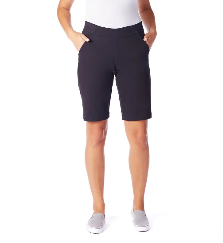 Gracie Mid Rise Bermuda Pull-On Short sold by Jag Jeans