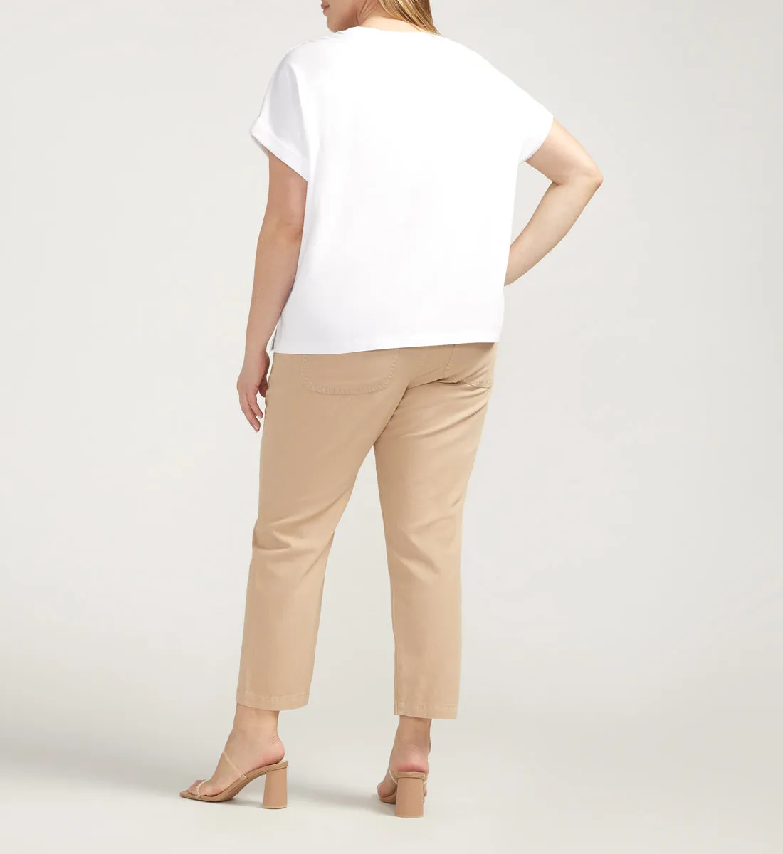 Drapey Luxe Tee Plus Size sold by Jag Jeans product image thumbnail 4