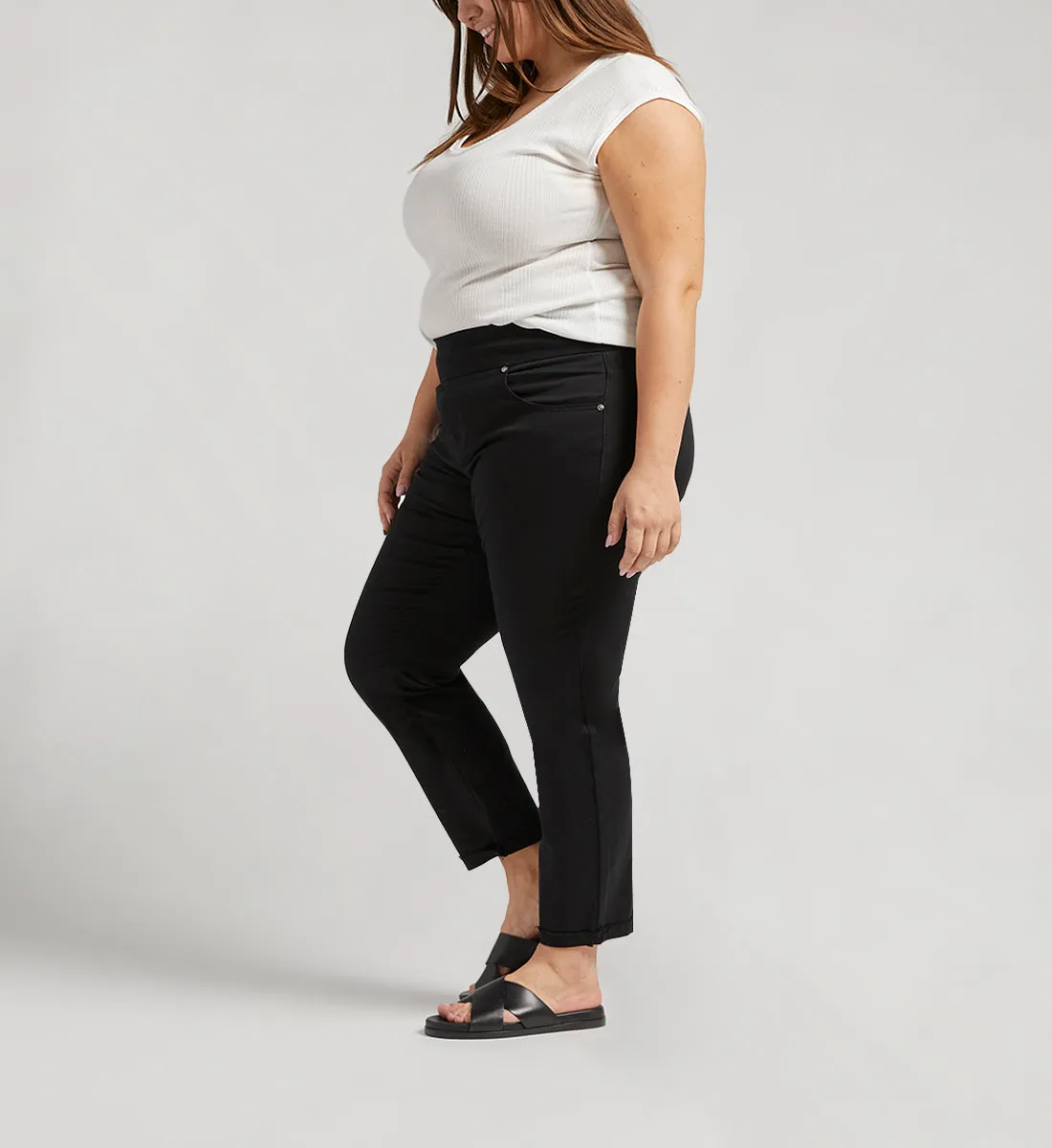 Amelia Mid Rise Slim Ankle Pants Plus Size sold by Jag Jeans product image thumbnail 5