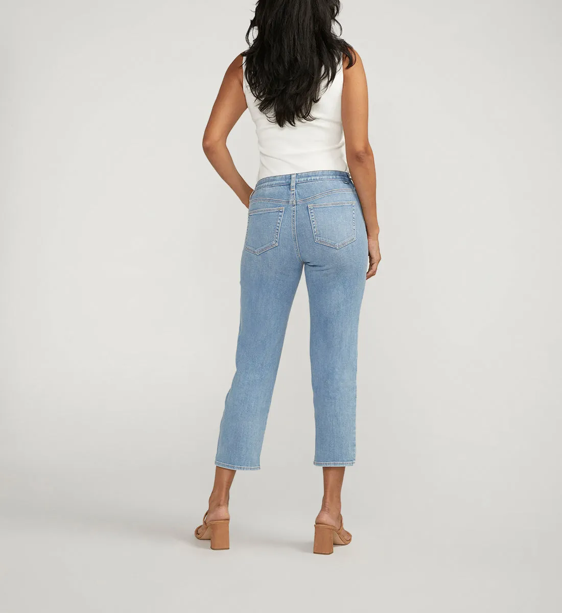Ruby Mid Rise Straight Cropped Jeans sold by Jag Jeans product image thumbnail 2