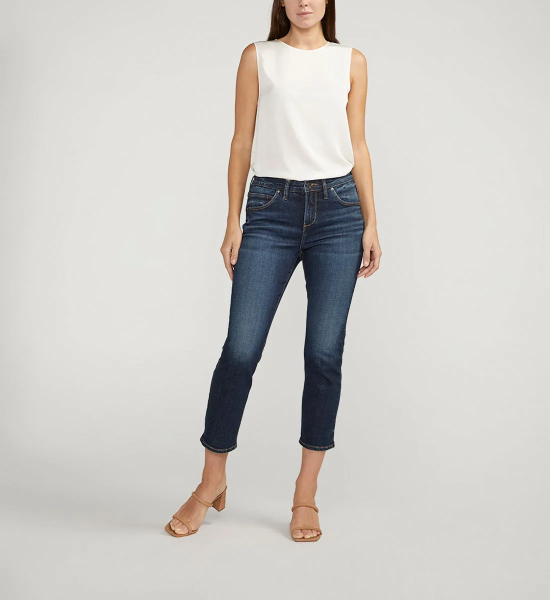 Ruby Mid Rise Straight Cropped Jeans sold by Jag Jeans product image thumbnail 4