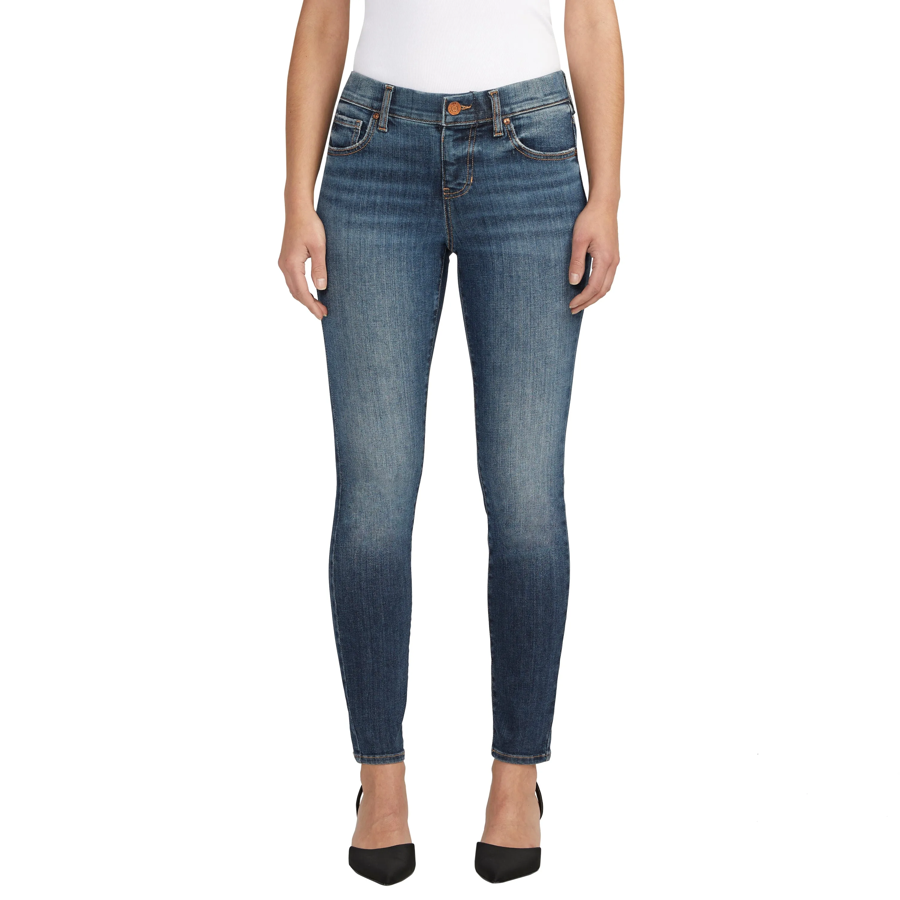 Maya Mid Rise Skinny Leg Jeans sold by Jag Jeans