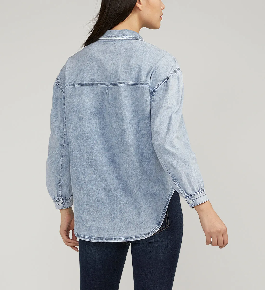 Relaxed Button-Down Shirt sold by Jag Jeans product image thumbnail 2