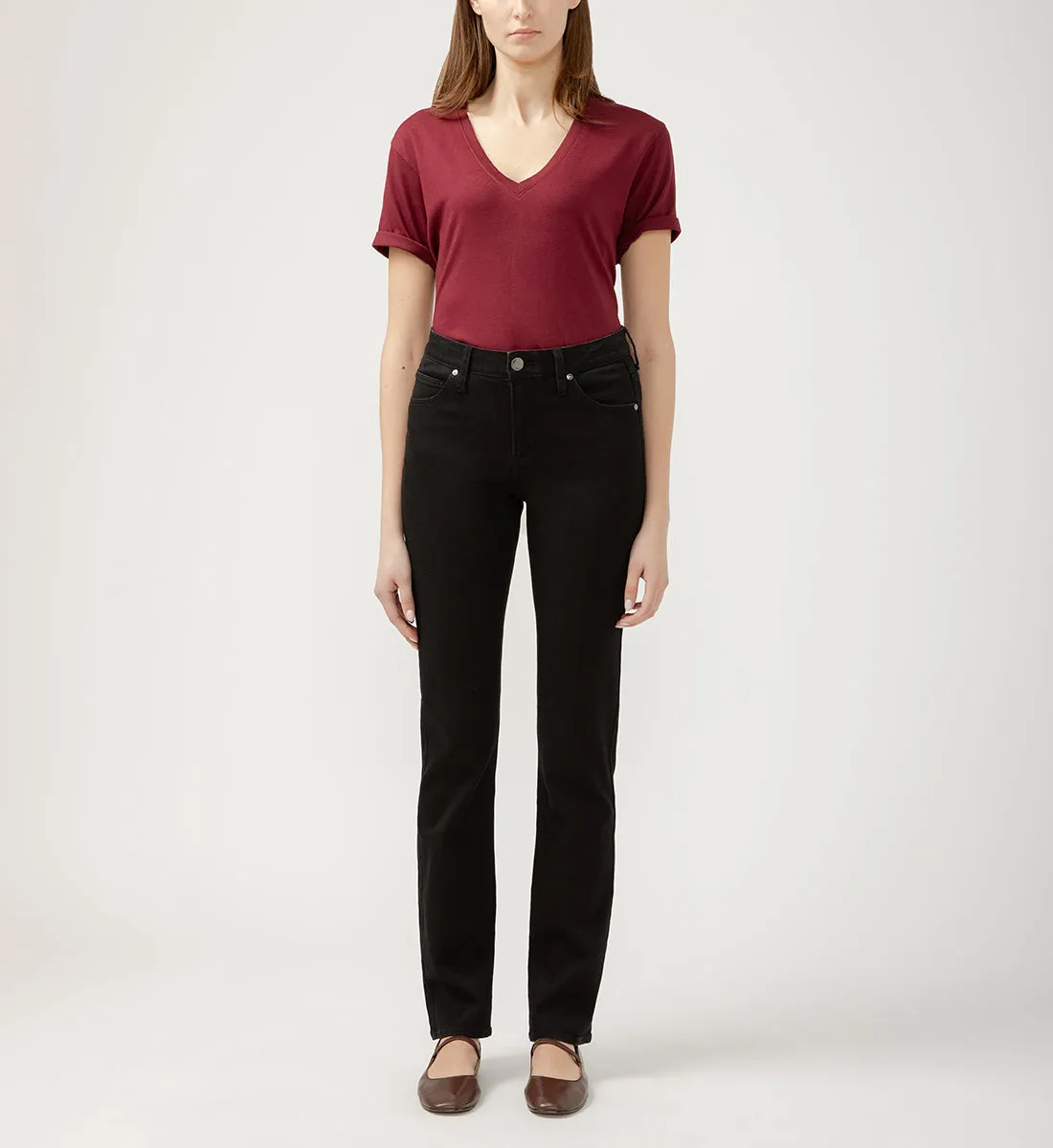 Ruby Mid Rise Straight Leg Jeans sold by Jag Jeans product image thumbnail 5