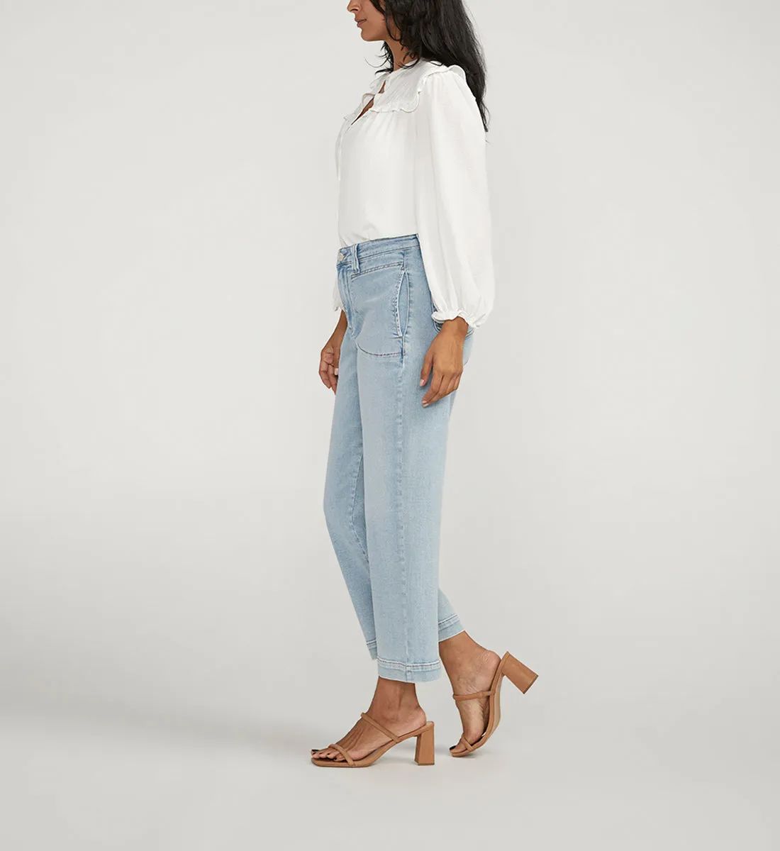 Sophia High Rise Wide Leg Cropped Jeans sold by Jag Jeans product image thumbnail 3