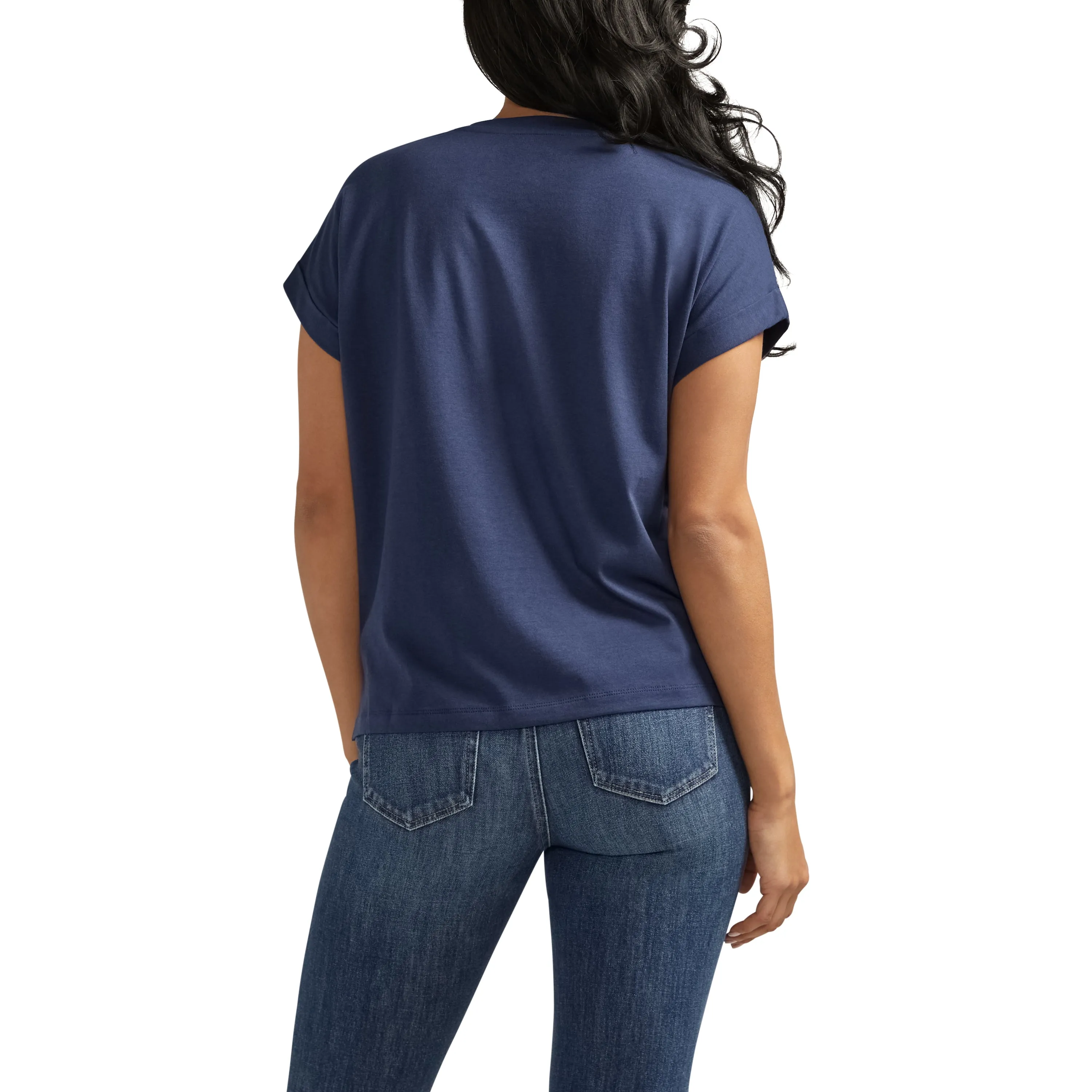 Drapey Luxe Tee Naval Academy sold by Jag Jeans product image thumbnail 2