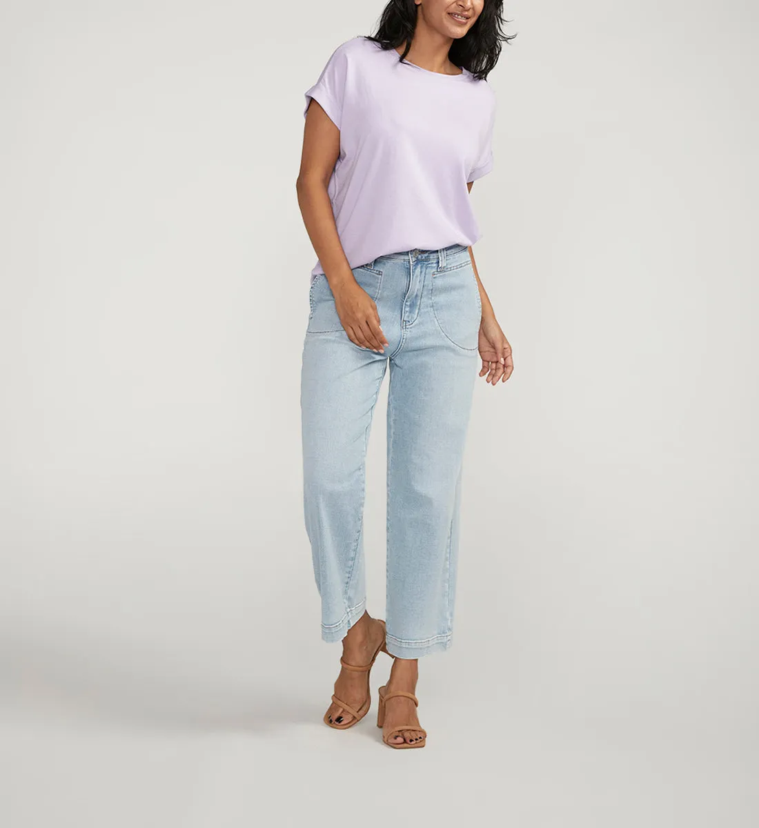 Drapey Luxe Tee Lavender sold by Jag Jeans product image thumbnail 3