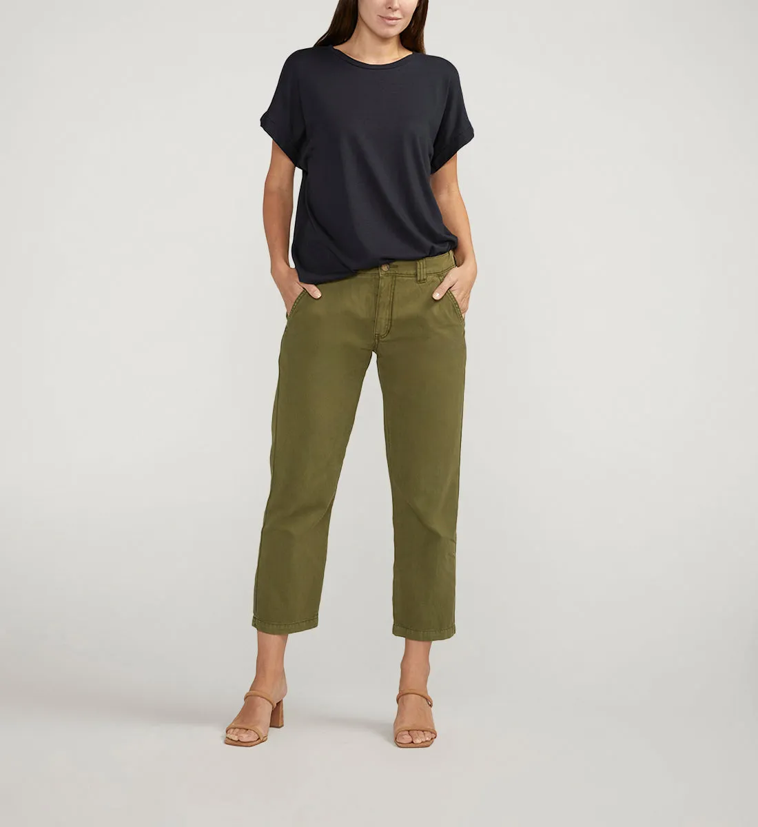 Drapey Luxe Tee Black sold by Jag Jeans product image thumbnail 3