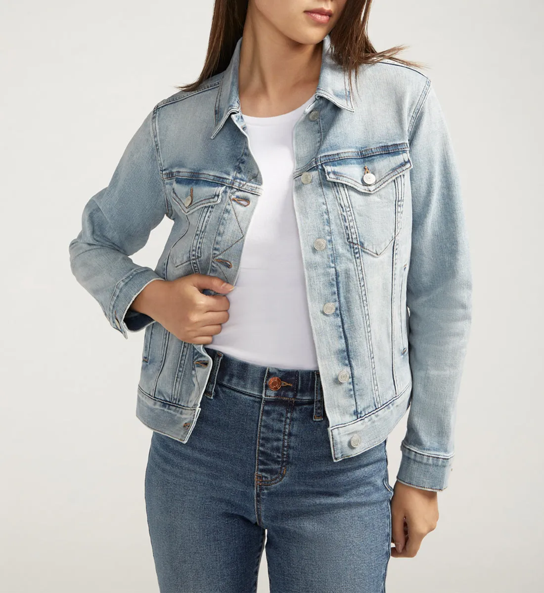 Kiara Jacket Beverly Blue sold by Jag Jeans product image thumbnail 3