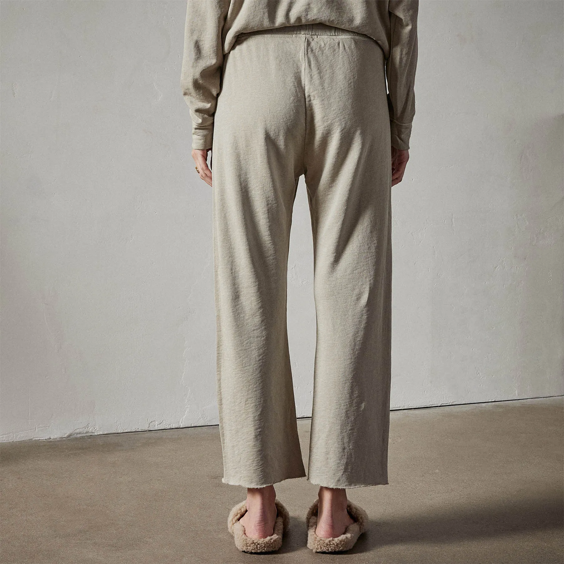 Vintage French Terry Cutoff Sweatpant - String Pigment sold by James Perse product image thumbnail 4