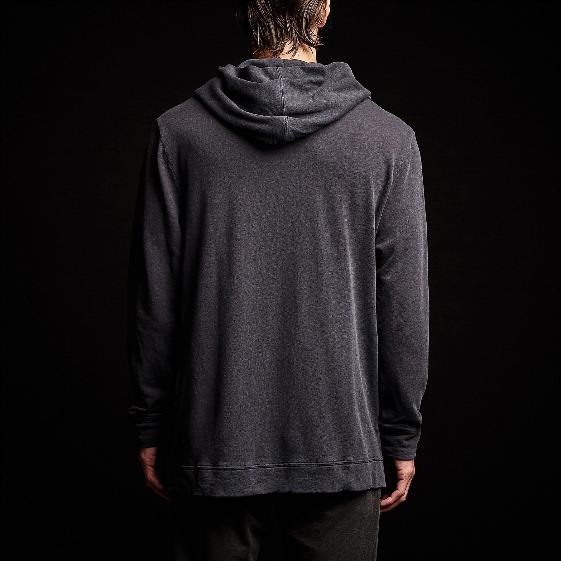 Vintage French Terry Hoodie - Titan Pigment sold by James Perse product image thumbnail 2