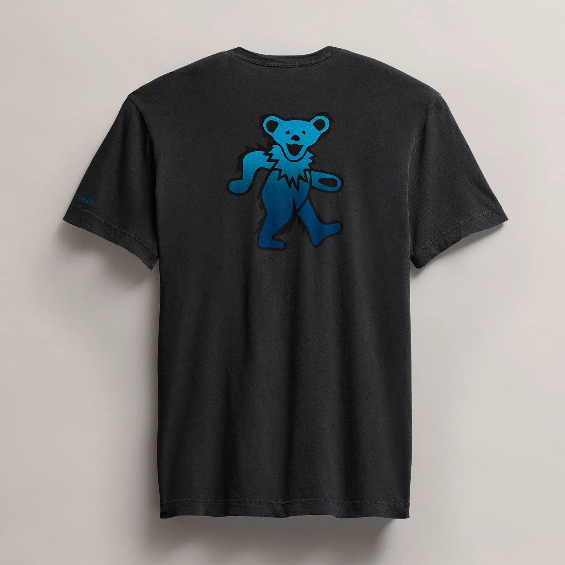 Men's Grateful Dead Dancing Bear Short Sleeve Tee - Carbon Pigment sold by James Perse