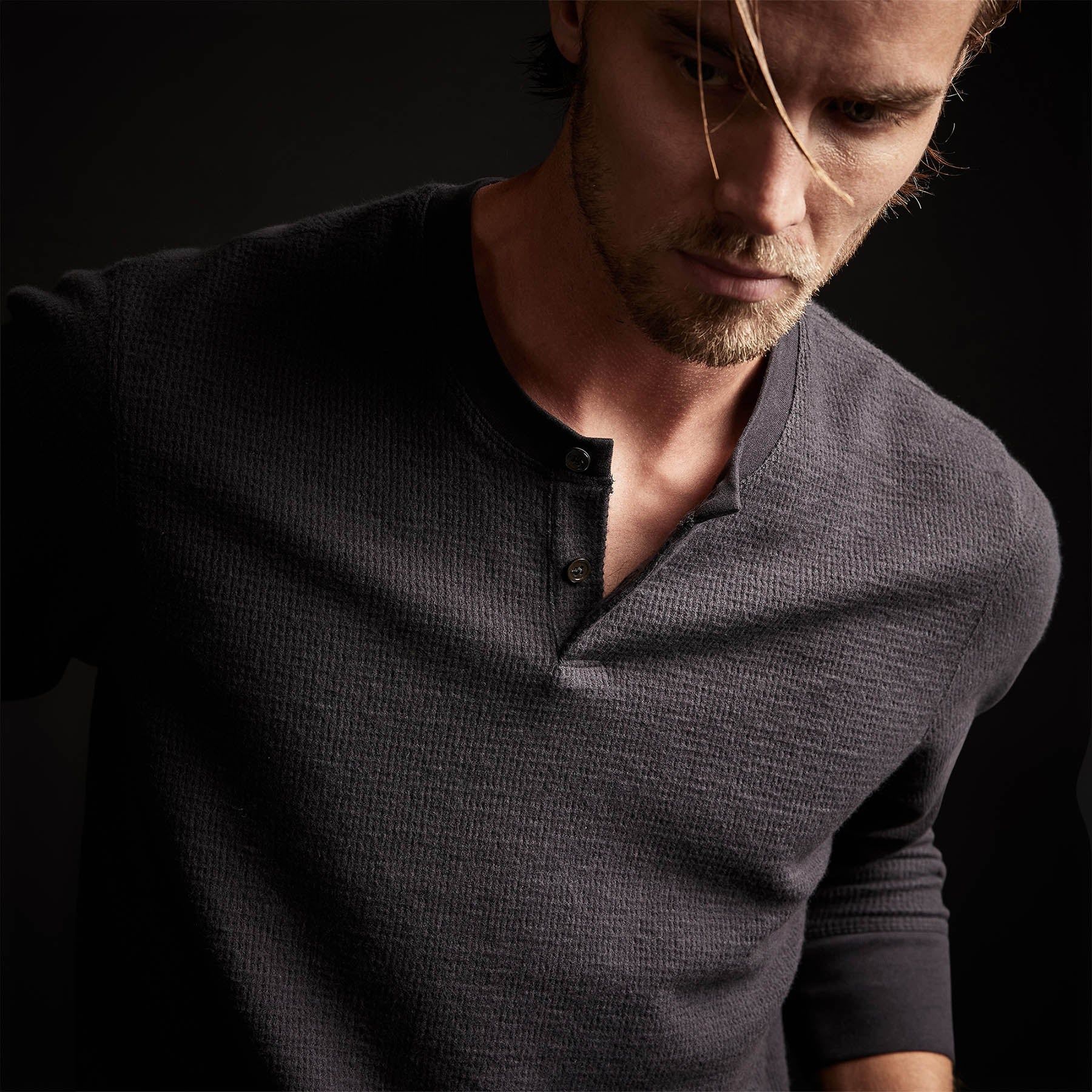 Alpine Thermal Henley - Magma sold by James Perse product image thumbnail 3