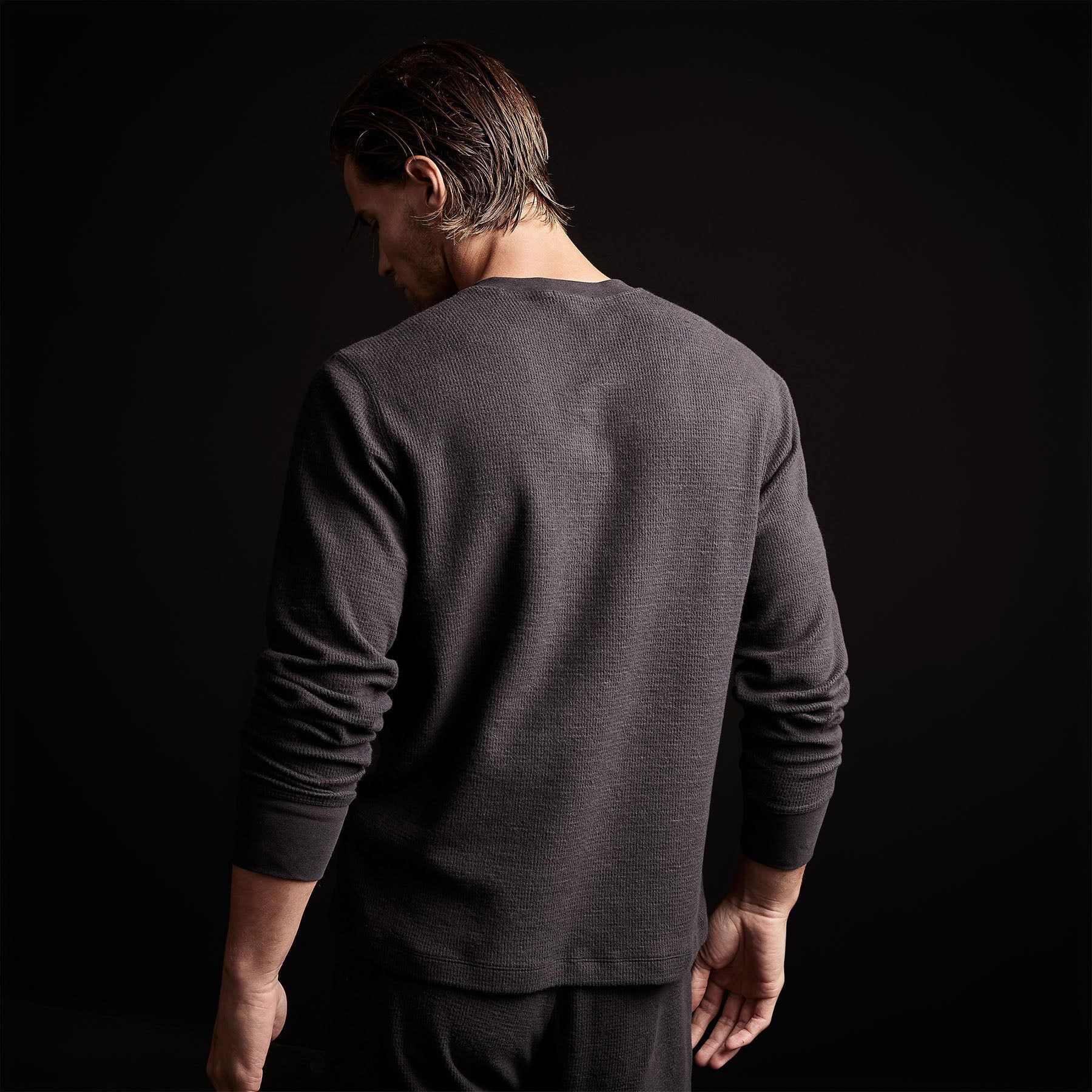 Alpine Thermal Henley - Magma sold by James Perse product image thumbnail 5