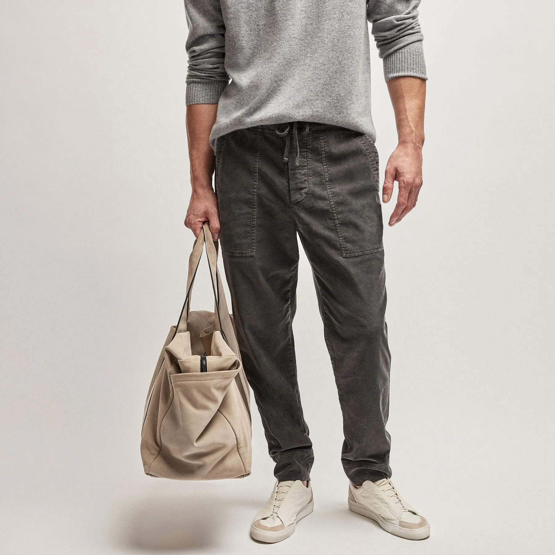 Corduroy Utility Pant - Magma Pigment sold by James Perse