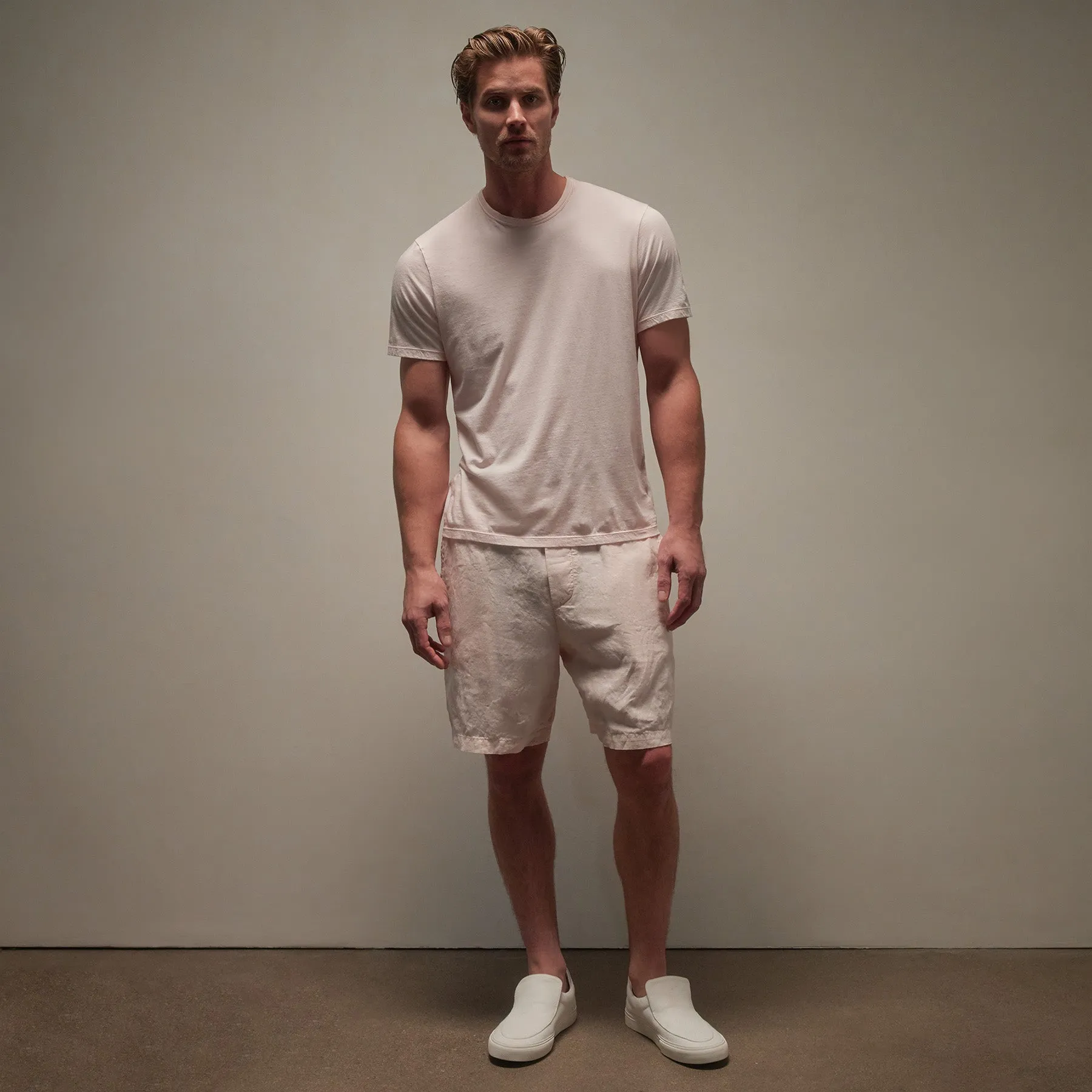 Luxe Lotus Jersey Tee - Zephyr sold by James Perse product image thumbnail 3