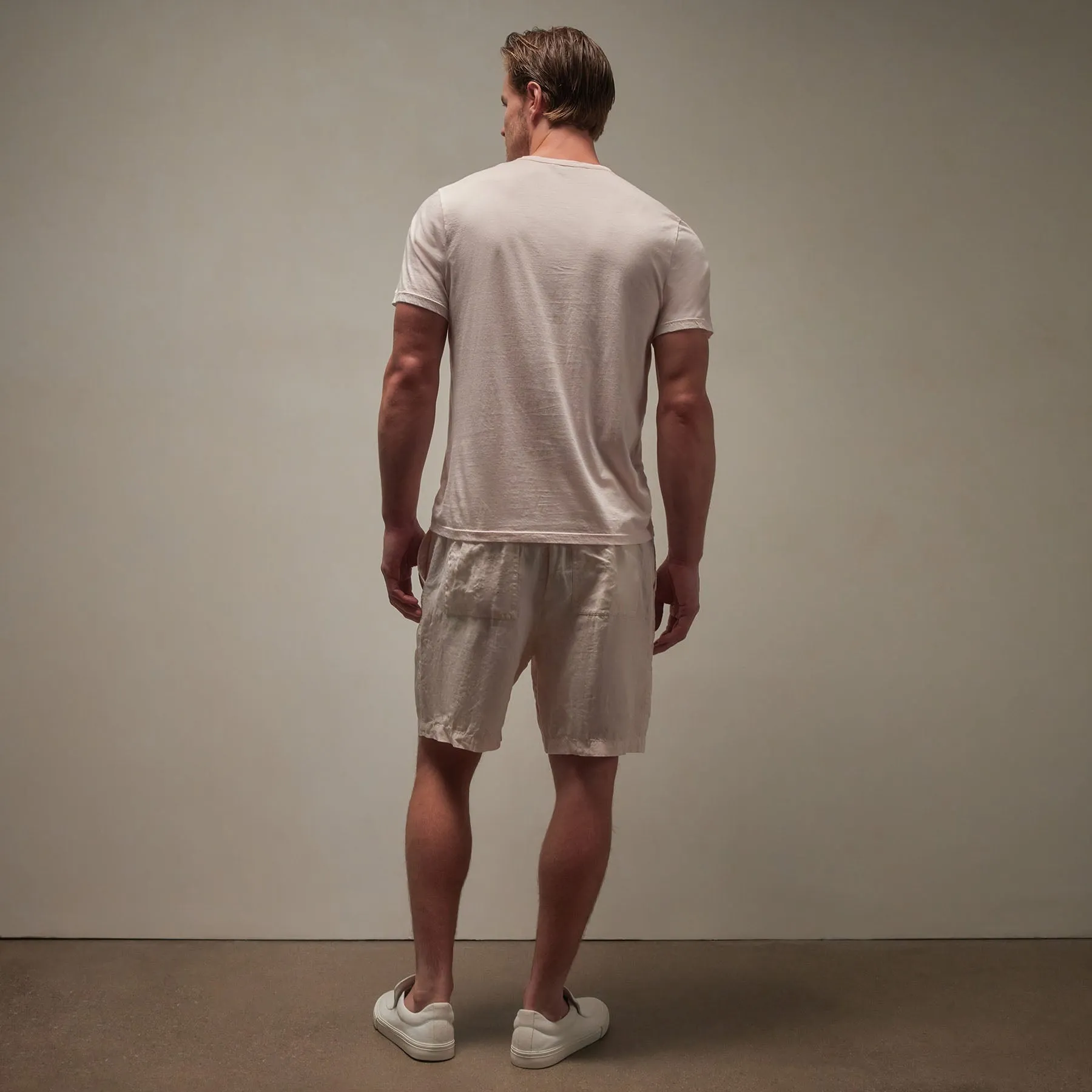 Luxe Lotus Jersey Tee - Zephyr sold by James Perse product image thumbnail 4