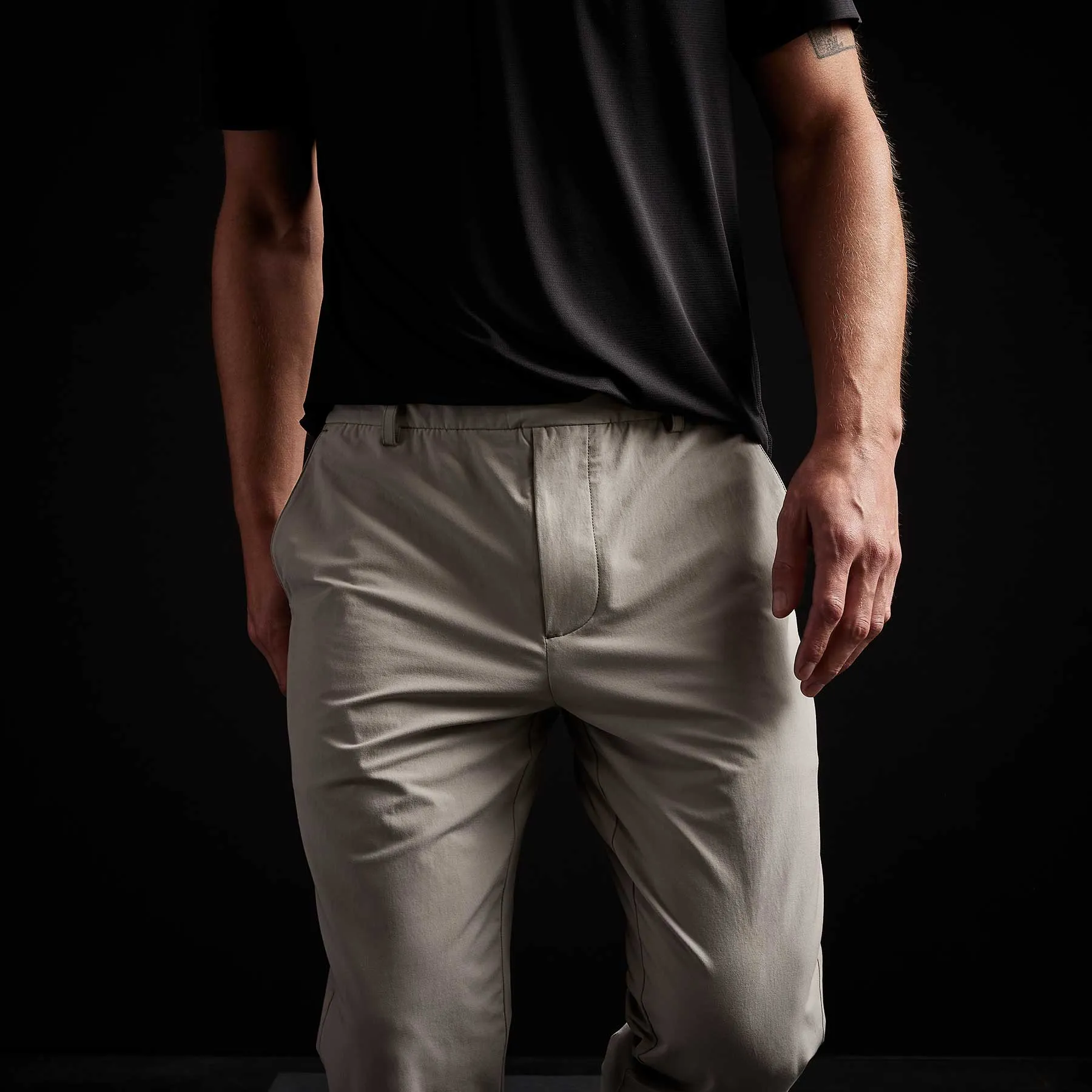 Performance Trouser - Concrete sold by James Perse product image thumbnail 3