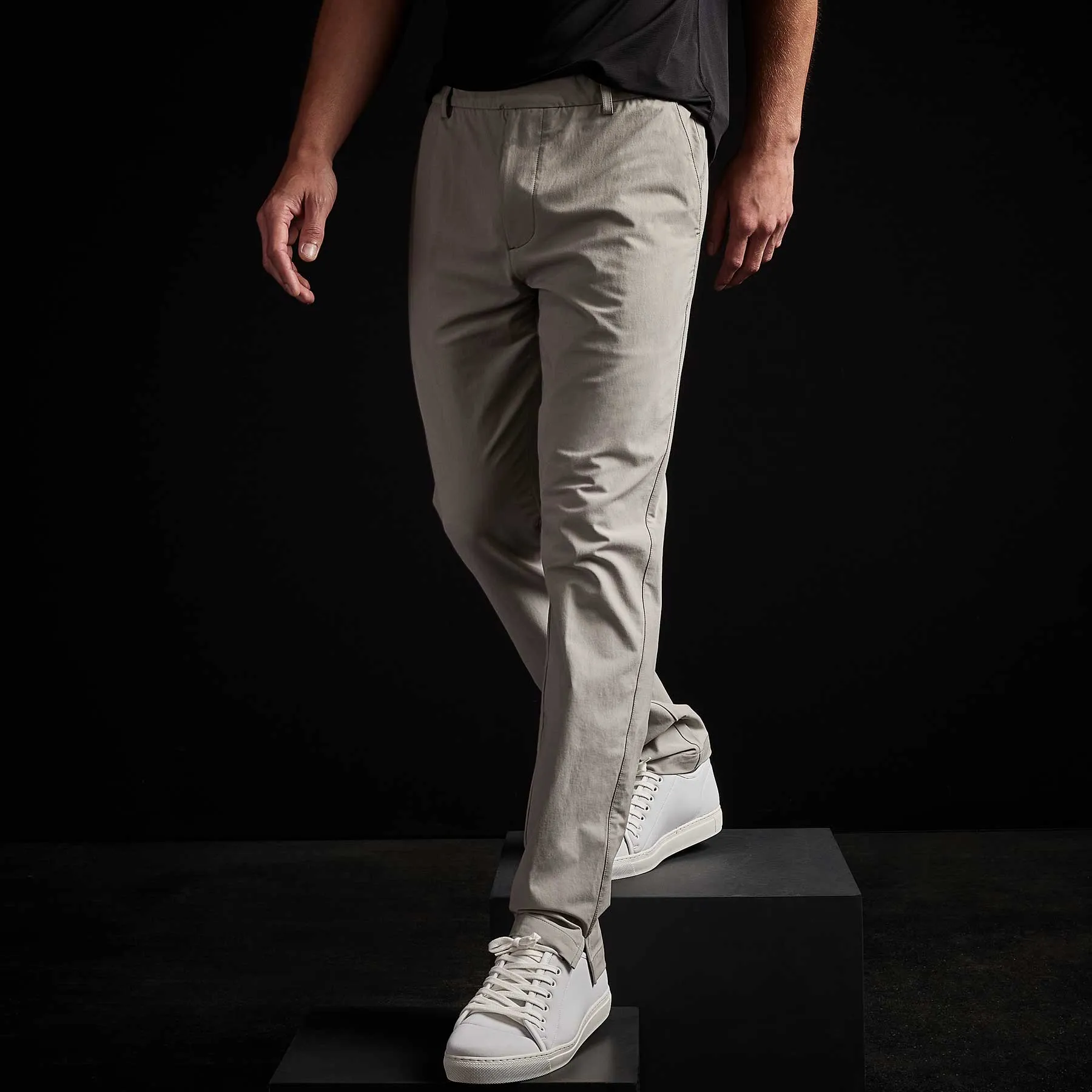 Performance Trouser - Concrete sold by James Perse product image thumbnail 2