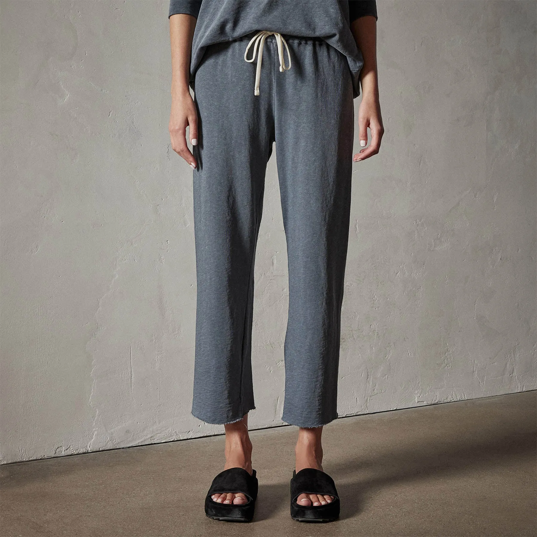 Vintage French Terry Cutoff Sweatpant - Maine Pigment sold by James Perse product image thumbnail 3