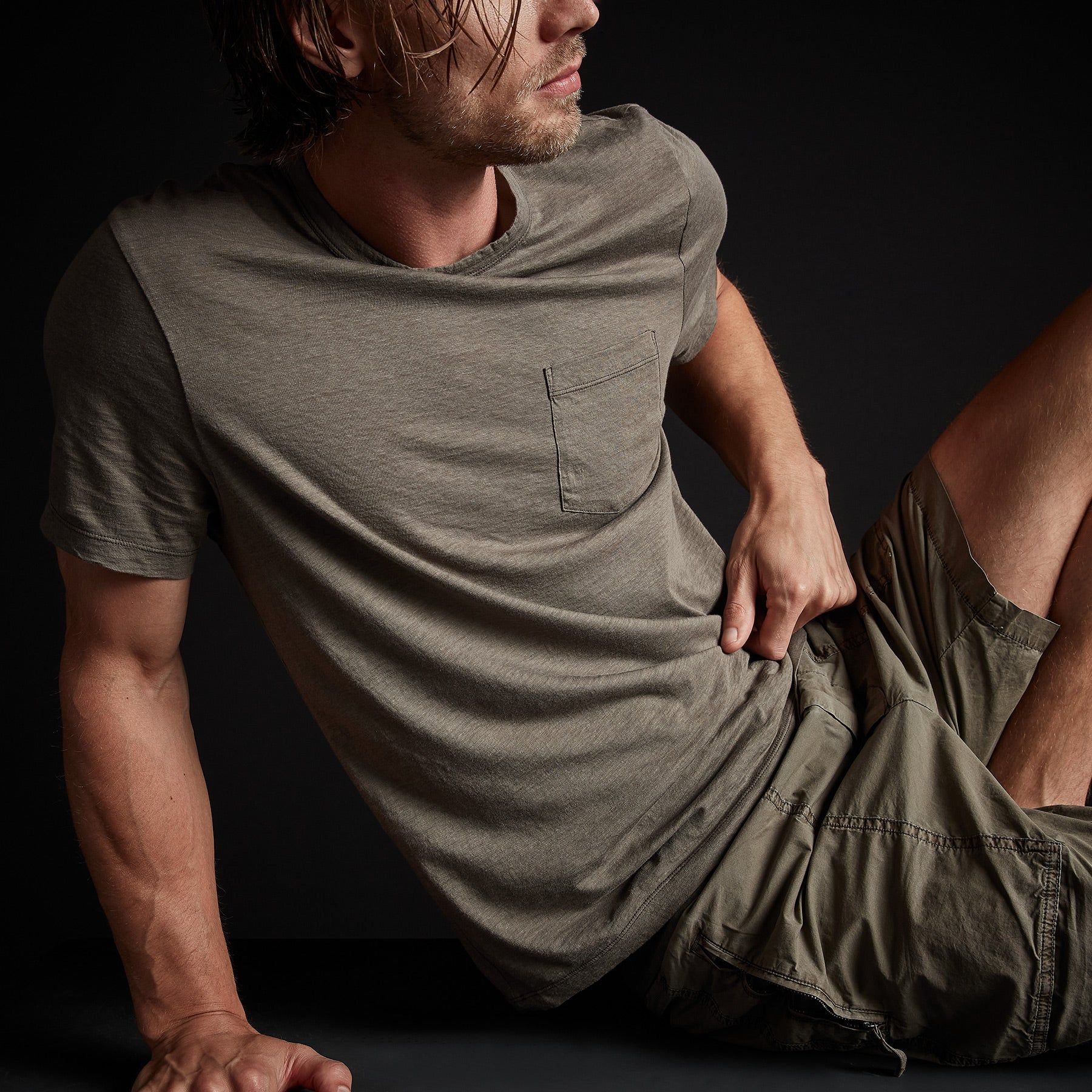 Recycled Lotus Jersey Pocket Tee - Platoon sold by James Perse product image thumbnail 3