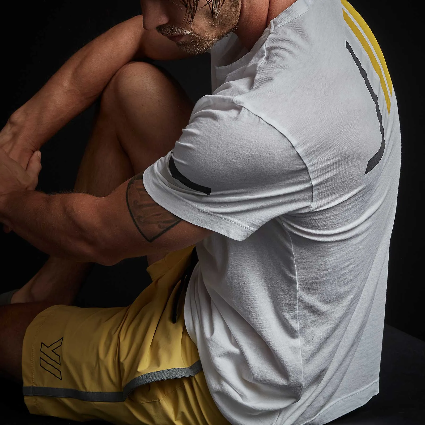 Short Sleeve Graphic Crew Neck - White sold by James Perse product image thumbnail 3