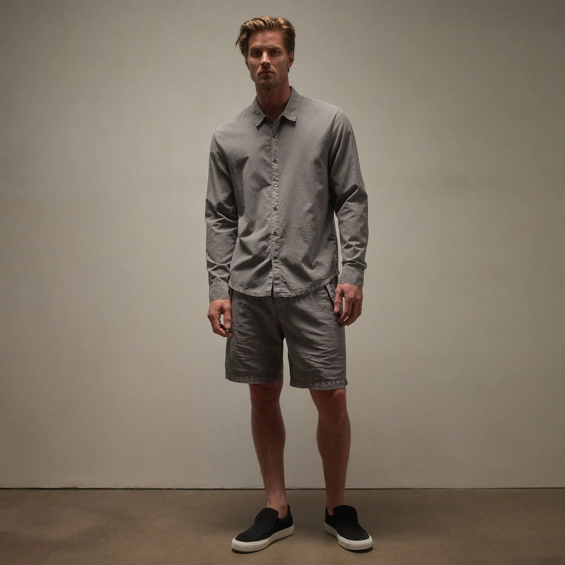 Standard Shirt - Silver Grey Pigment sold by James Perse product image thumbnail 3