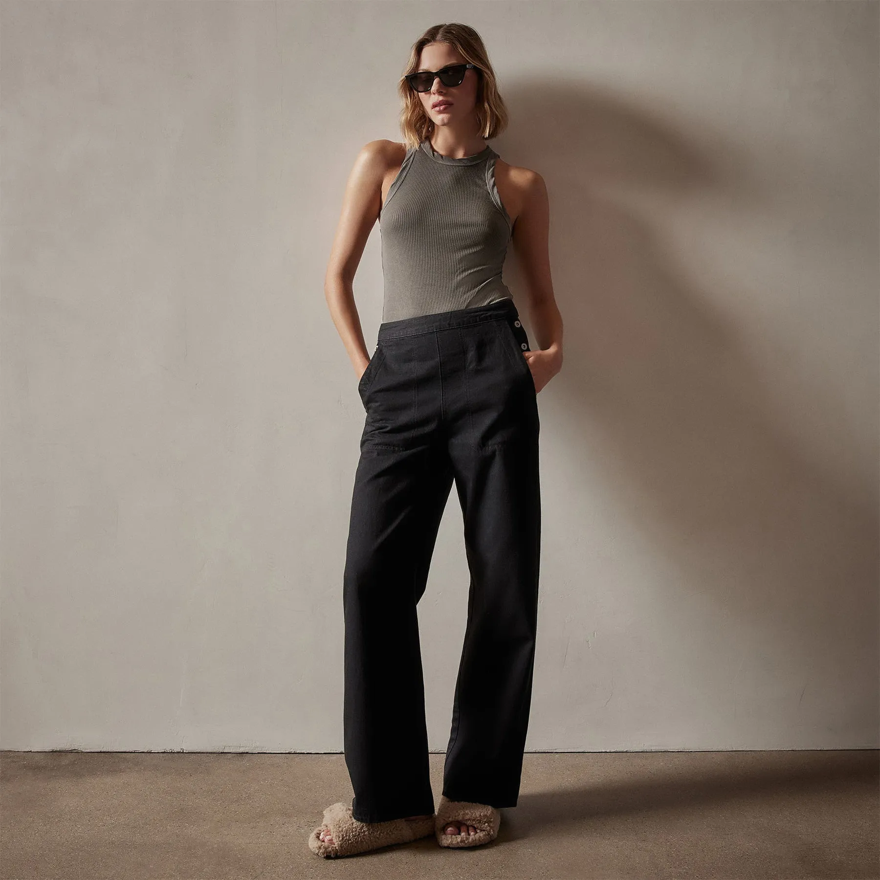 Sunset Tank - Burro Pigment sold by James Perse product image thumbnail 2