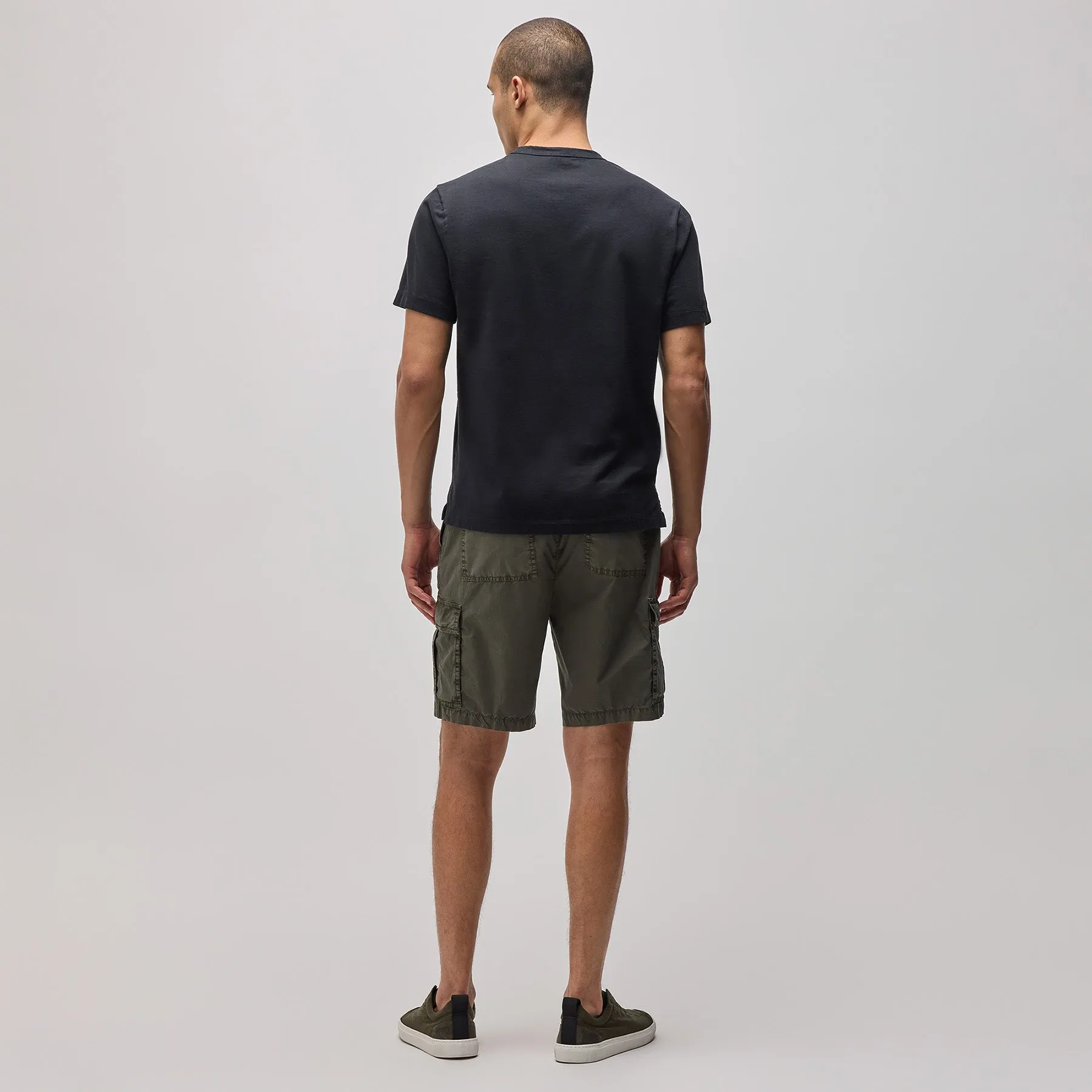 Heavy Luxe Jersey Crew - Black sold by James Perse product image thumbnail 4