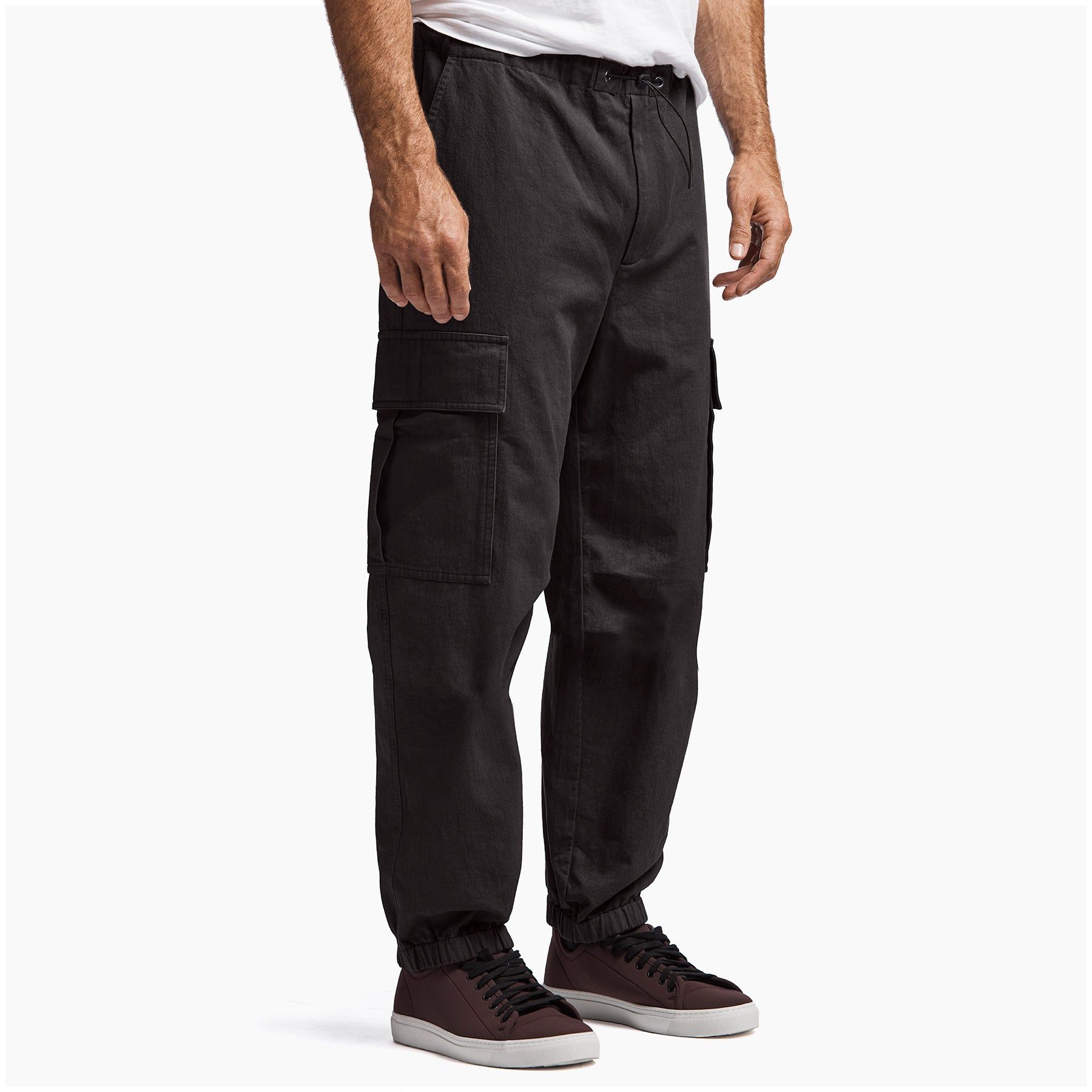 Vintage Cotton Twill Cargo Pant - Carbon sold by James Perse product image thumbnail 2